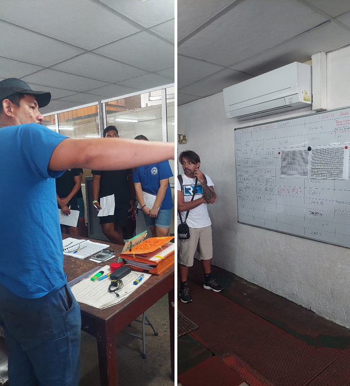 AMJ UTUROA STI2D visite centrale electrique briefing